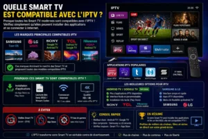 Quelle Smart TV est compatible avec l'IPTV ?