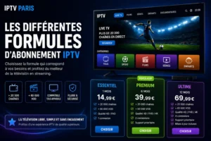 Les différentes formules d'abonnement IPTV
