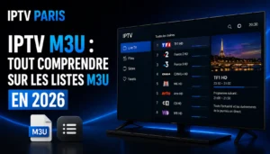 IPTV M3U : tout comprendre sur les listes M3U en 2026
