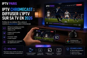 IPTV Chromecast : diffuser l'IPTV sur sa TV en 2026